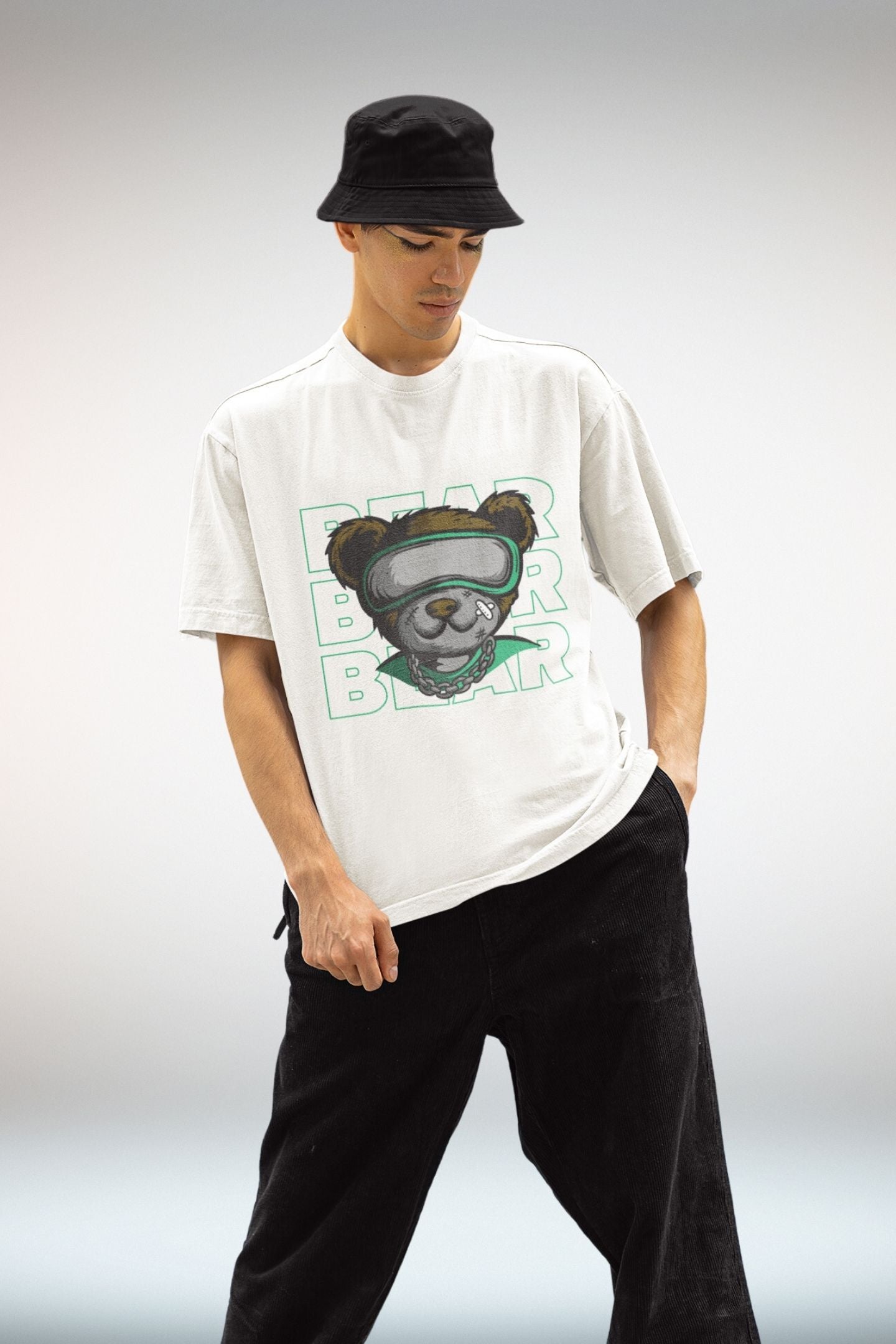 Funky Bear Oversized T-shirt