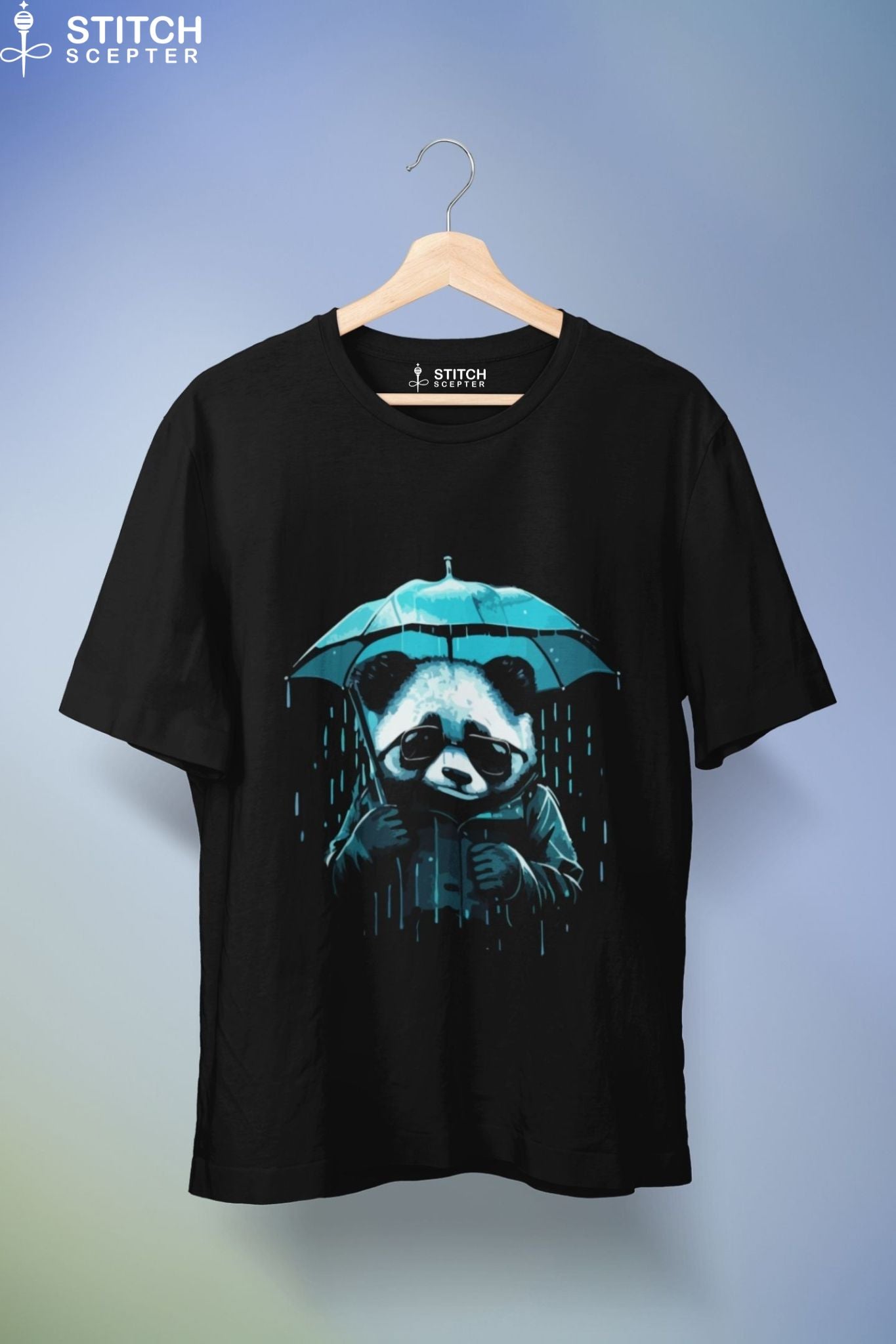 Urban Panda Blues Oversized