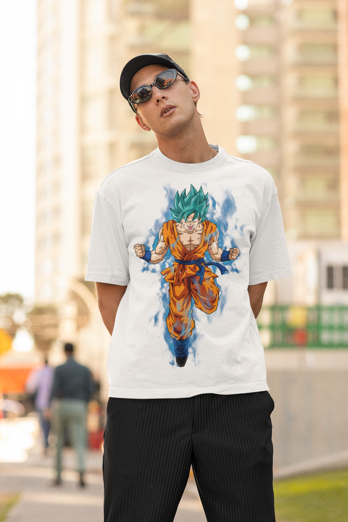 Goku Anime T-Shirt Oversized T-shirt