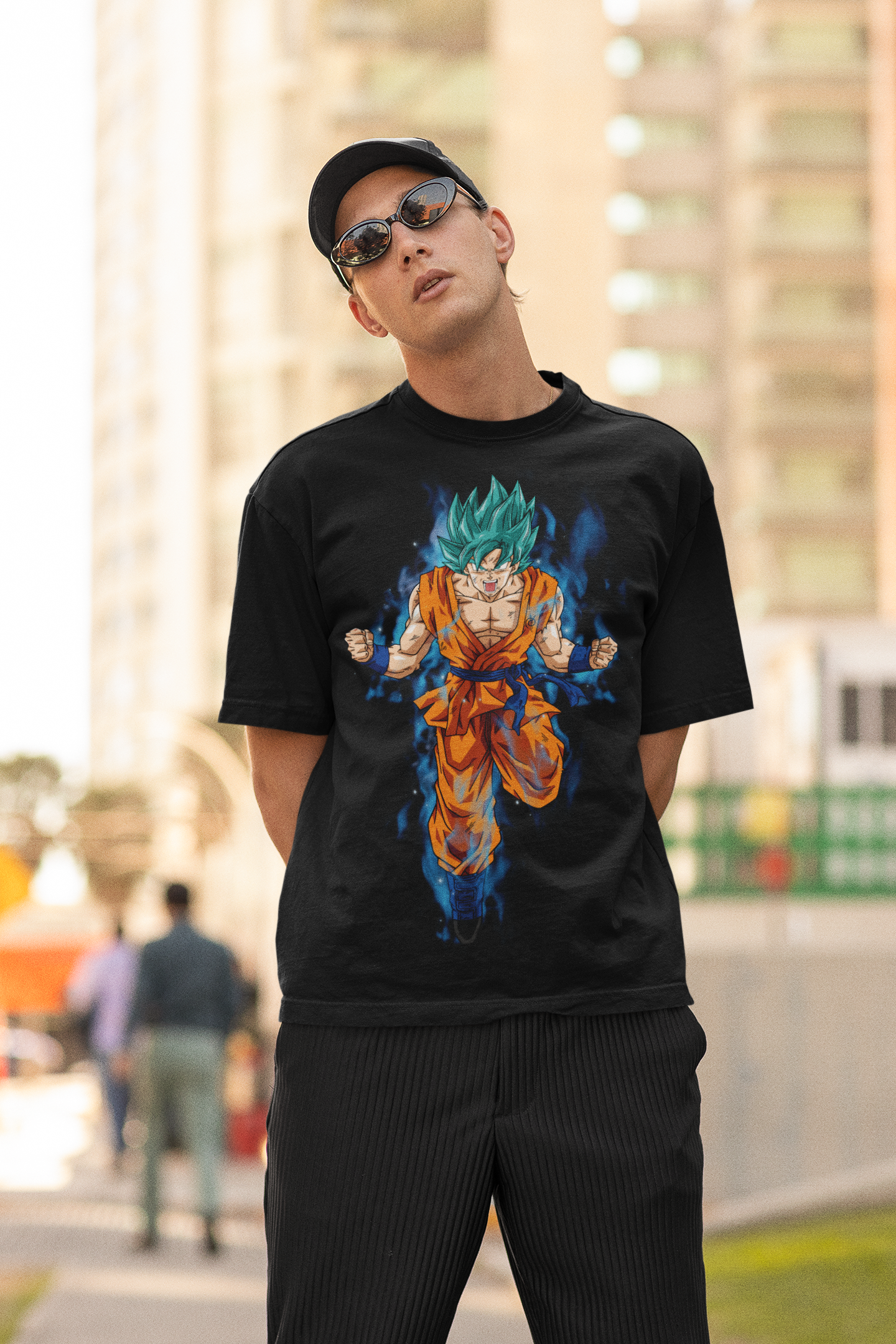 Goku Anime T-Shirt Oversized T-shirt