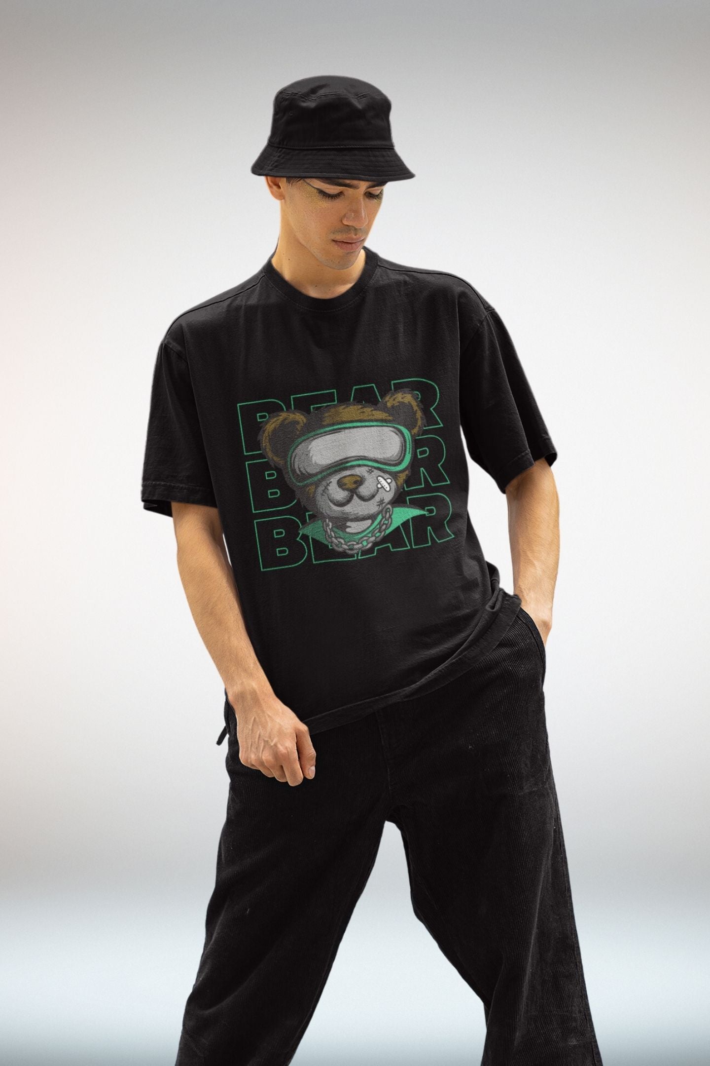 Funky Bear Oversized T-shirt